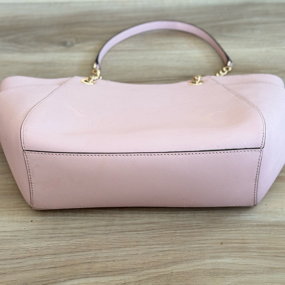 Michael Kors Jet Set Chain Tote – Blush Pink Saffiano Leather – Like New - Picture 8 of 11